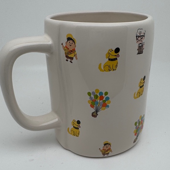 Rae Dunn Disney Pixar UP Doug Squirrel Ceramic Coffee Mug UP - All Over Print - Picture 7 of 10